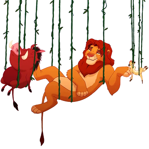 The Lion King Stickers - Live WA Stickers